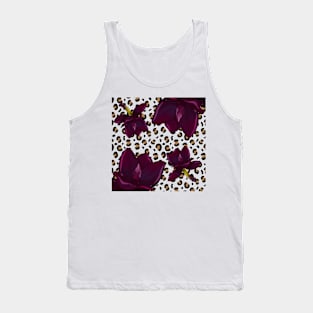 leopard pattern Tank Top